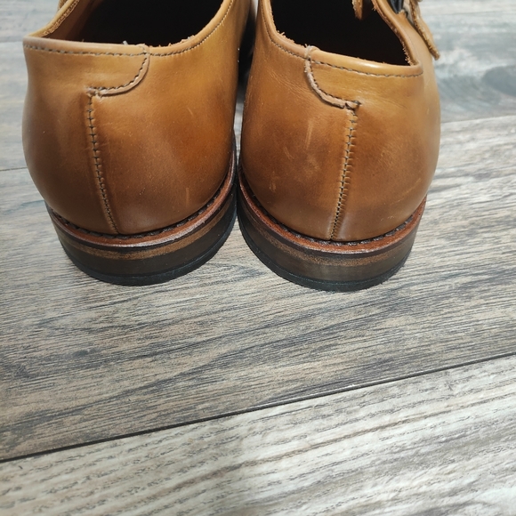 Allen Edmonds Walnut Plymouth Single Monk Strap Dress Shoes Sz 10.5 EEE 2782 main image 8